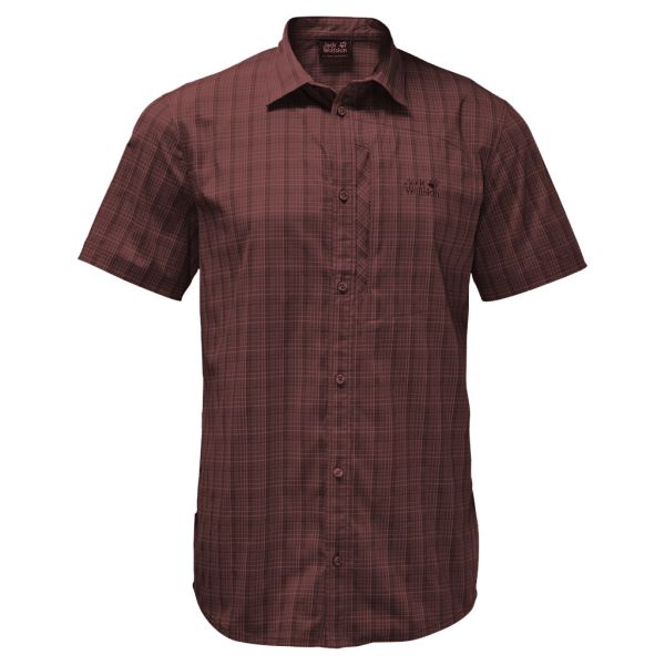 Farbe: atacama red checks (weinrot)